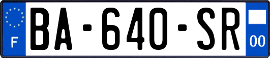 BA-640-SR