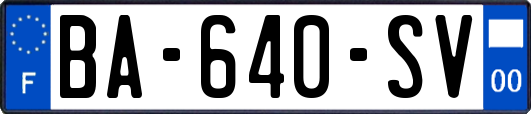 BA-640-SV