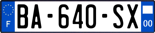 BA-640-SX