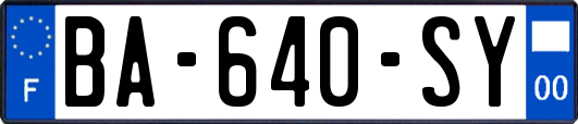 BA-640-SY