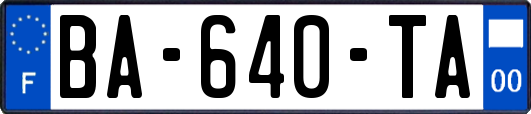 BA-640-TA