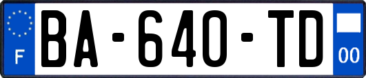 BA-640-TD