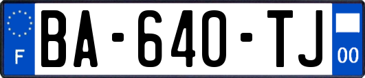 BA-640-TJ