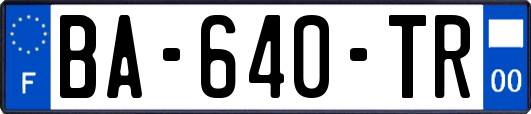 BA-640-TR