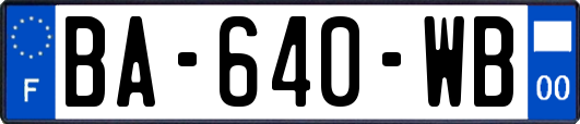 BA-640-WB