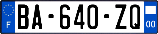 BA-640-ZQ