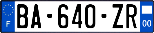 BA-640-ZR