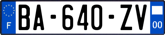 BA-640-ZV