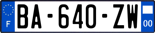 BA-640-ZW