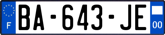 BA-643-JE