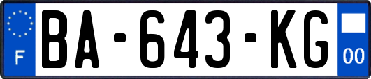 BA-643-KG