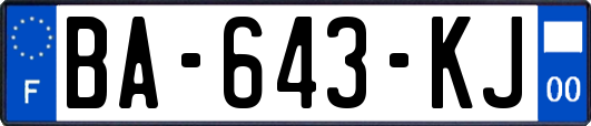BA-643-KJ