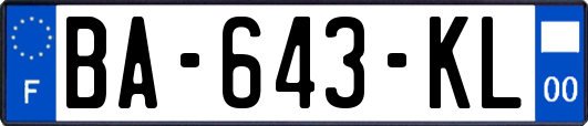 BA-643-KL