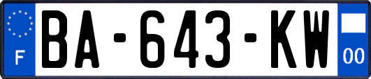 BA-643-KW