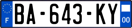 BA-643-KY