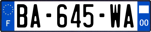 BA-645-WA