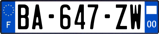 BA-647-ZW