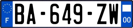 BA-649-ZW