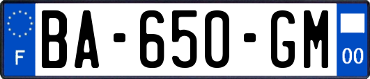 BA-650-GM