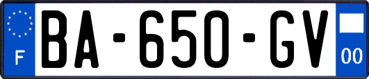 BA-650-GV