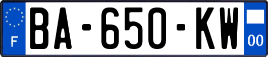BA-650-KW
