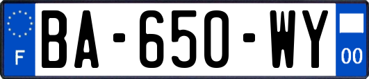BA-650-WY
