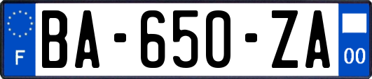 BA-650-ZA