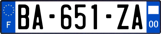 BA-651-ZA