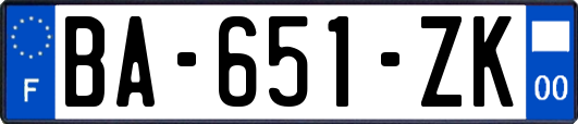 BA-651-ZK