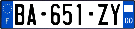 BA-651-ZY