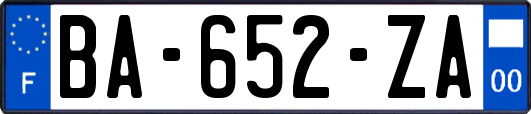 BA-652-ZA