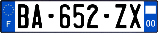 BA-652-ZX