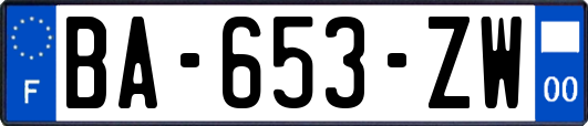 BA-653-ZW