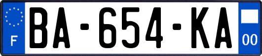 BA-654-KA