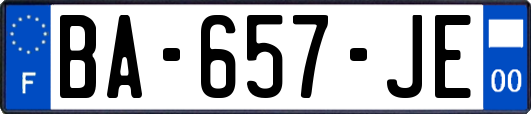 BA-657-JE