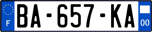 BA-657-KA