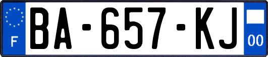 BA-657-KJ