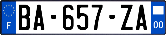 BA-657-ZA