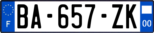 BA-657-ZK