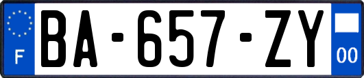 BA-657-ZY