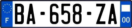 BA-658-ZA