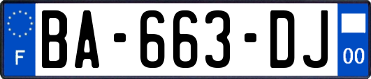 BA-663-DJ