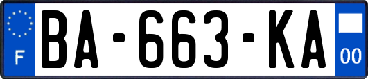 BA-663-KA