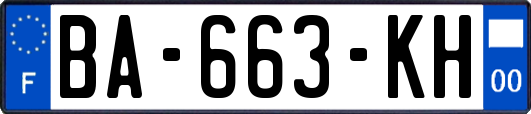 BA-663-KH