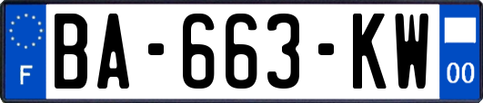 BA-663-KW