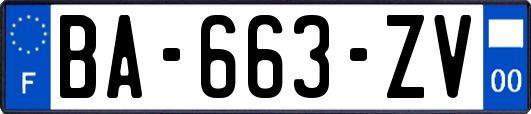 BA-663-ZV