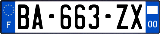 BA-663-ZX