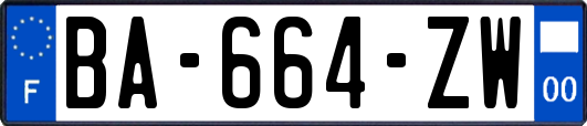 BA-664-ZW