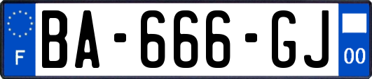 BA-666-GJ