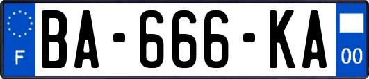 BA-666-KA